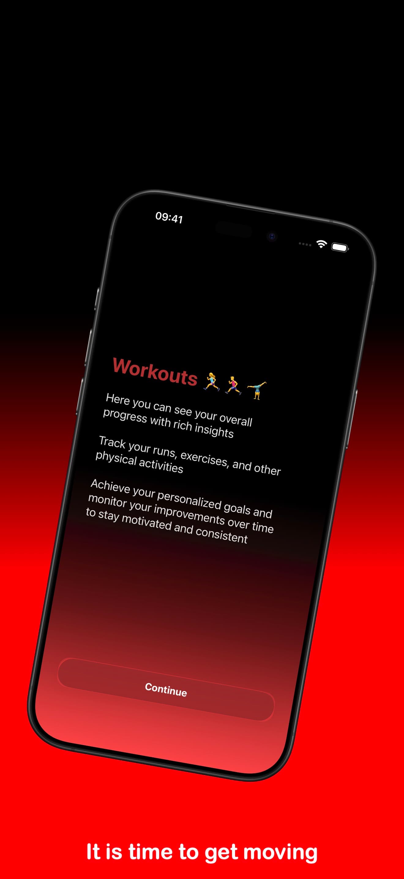 Workouts screenshot 1
